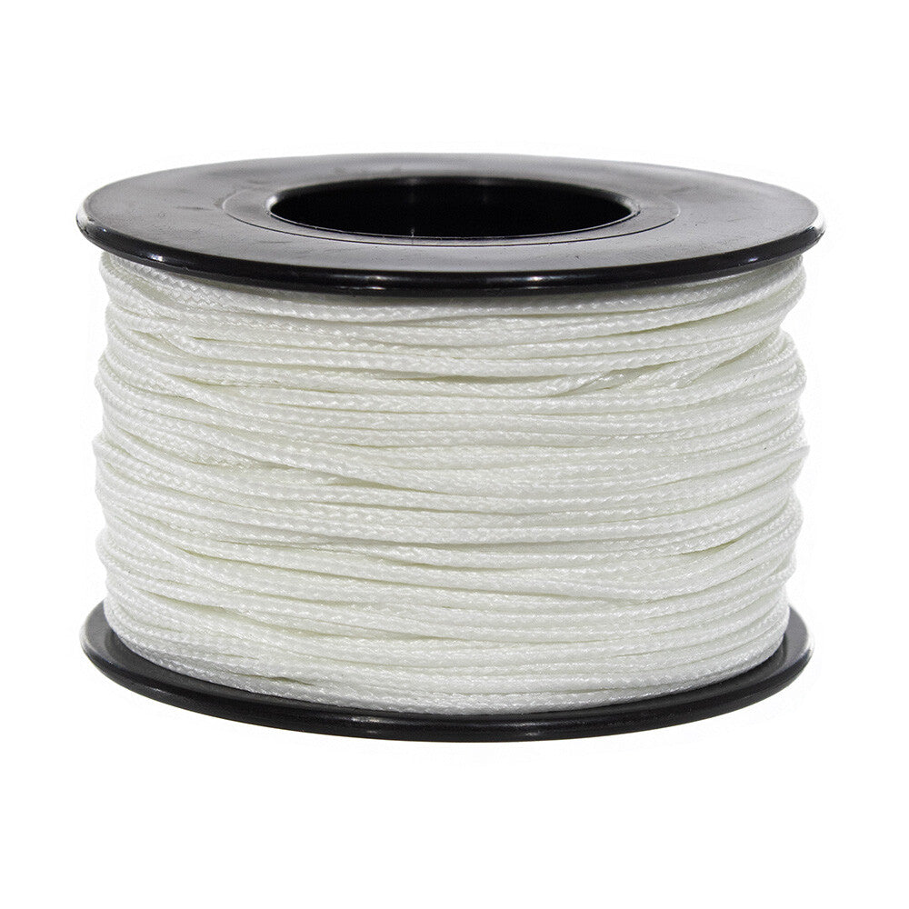 Micro Paracord 125 Ft Spool - Strong Nylon Utility Cord for Crafts & Outdoor Use