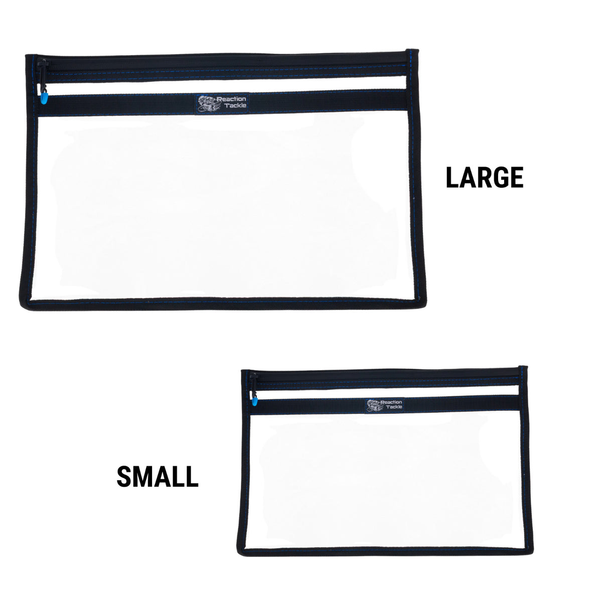Water-Resistant Plastic Tackle Storage Bag Organizer - Multi-Pack Sizes
