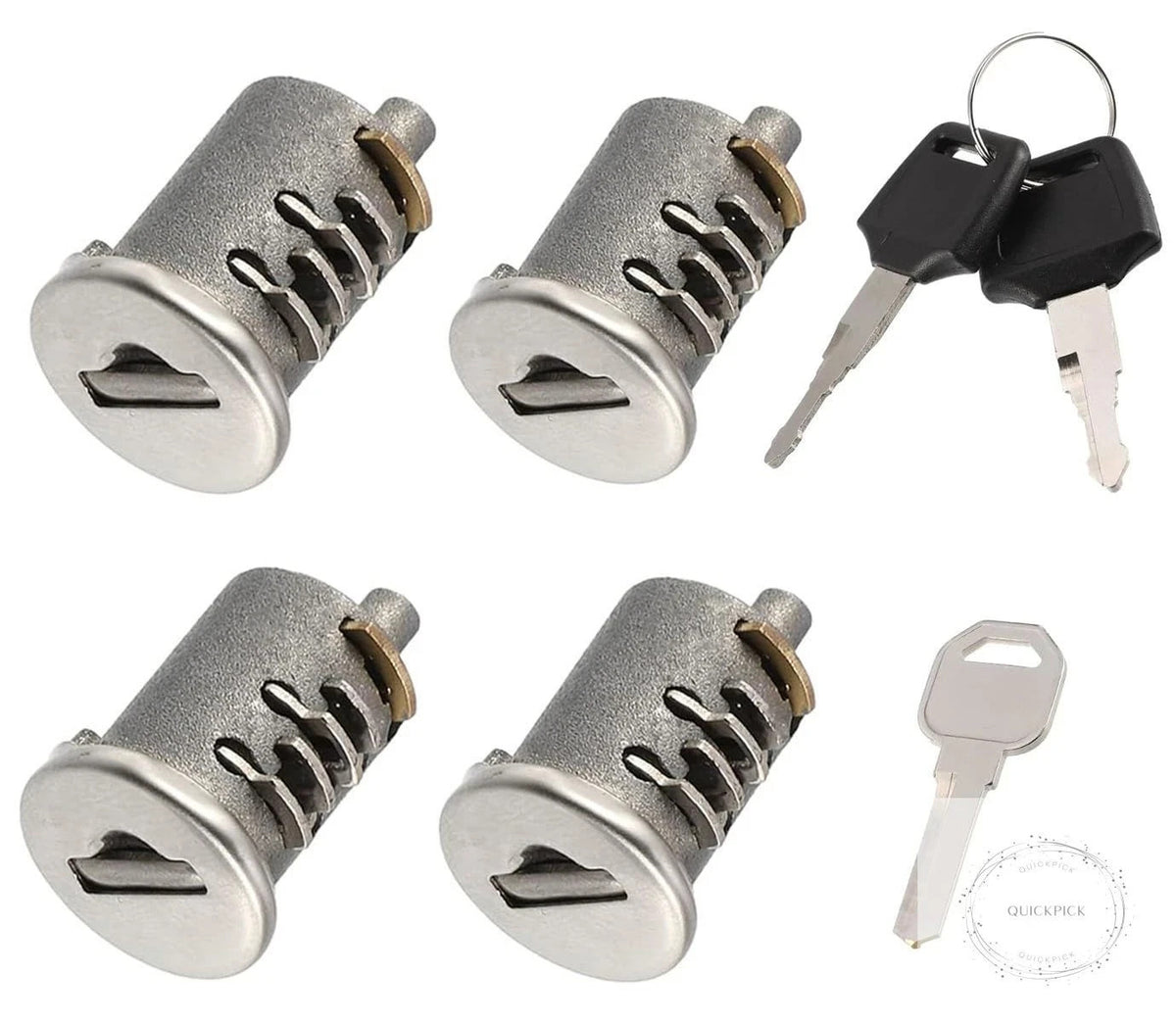 4 Pack Yakima SKS Lock Cores for Car Roof Rack System Replacement