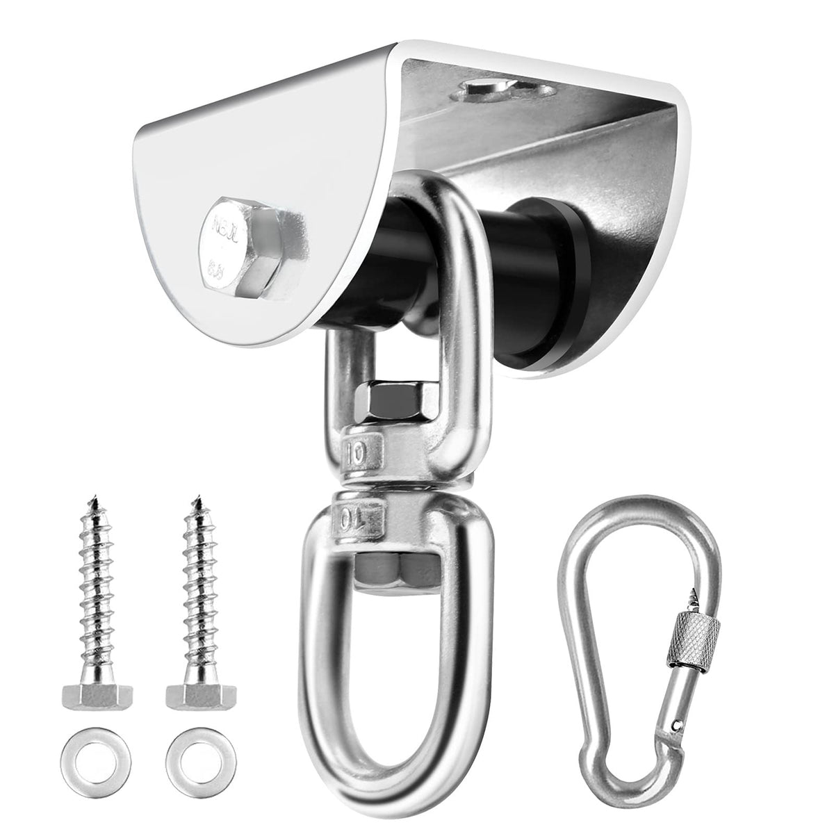Heavy Bag Hanger Bracket with 360° Swivel for Boxing & Martial Arts