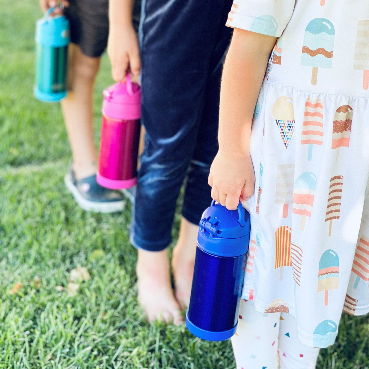 Kids Insulated Water Bottle 12 Oz Vacuum Stainless Steel Drinkware