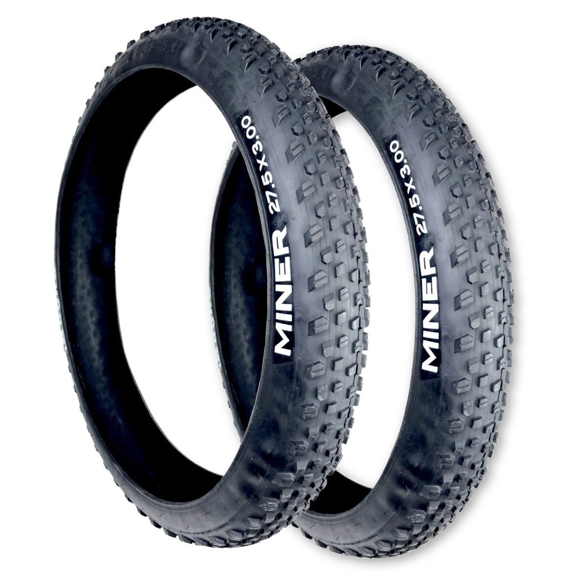 27.5x3.0 Mountain Bike Tire - Duro Miner Trail Tire with Traction & Fast Rolling