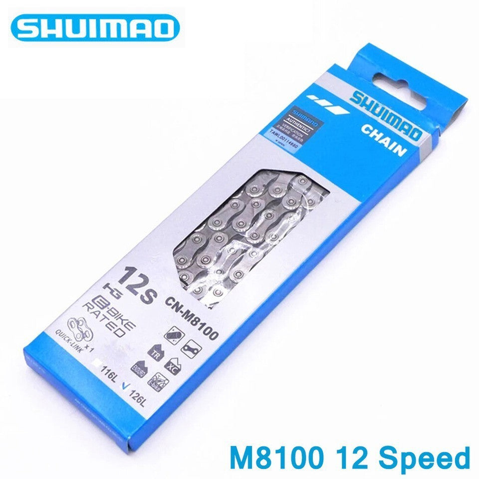 12-Speed Bicycle Chain for MTB Road and Hybrid Bikes - 126 Links
