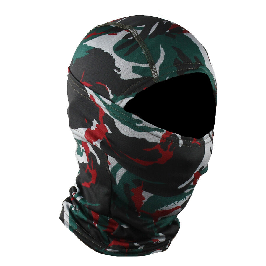 Full Face Tactical Mask UV Protection Military Balaclava for Outdoor Sports
