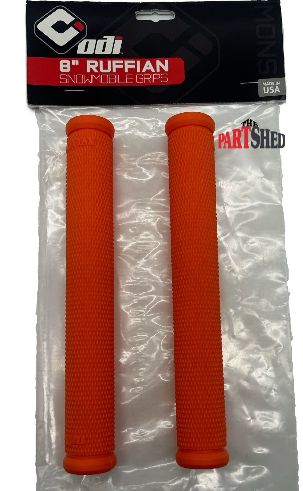 Snowmobile Handlebar Grips 8 Inch Ruffian Universal Fit for Arctic Cat Yamaha Polaris