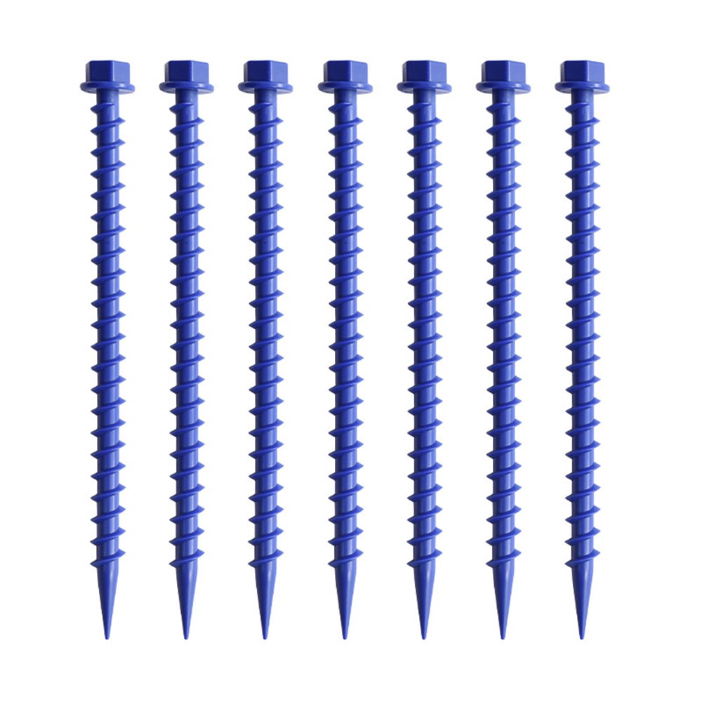Heavy Duty Tent Stakes 10-Pack Camping Spikes Canopy Anchors Ground Pegs