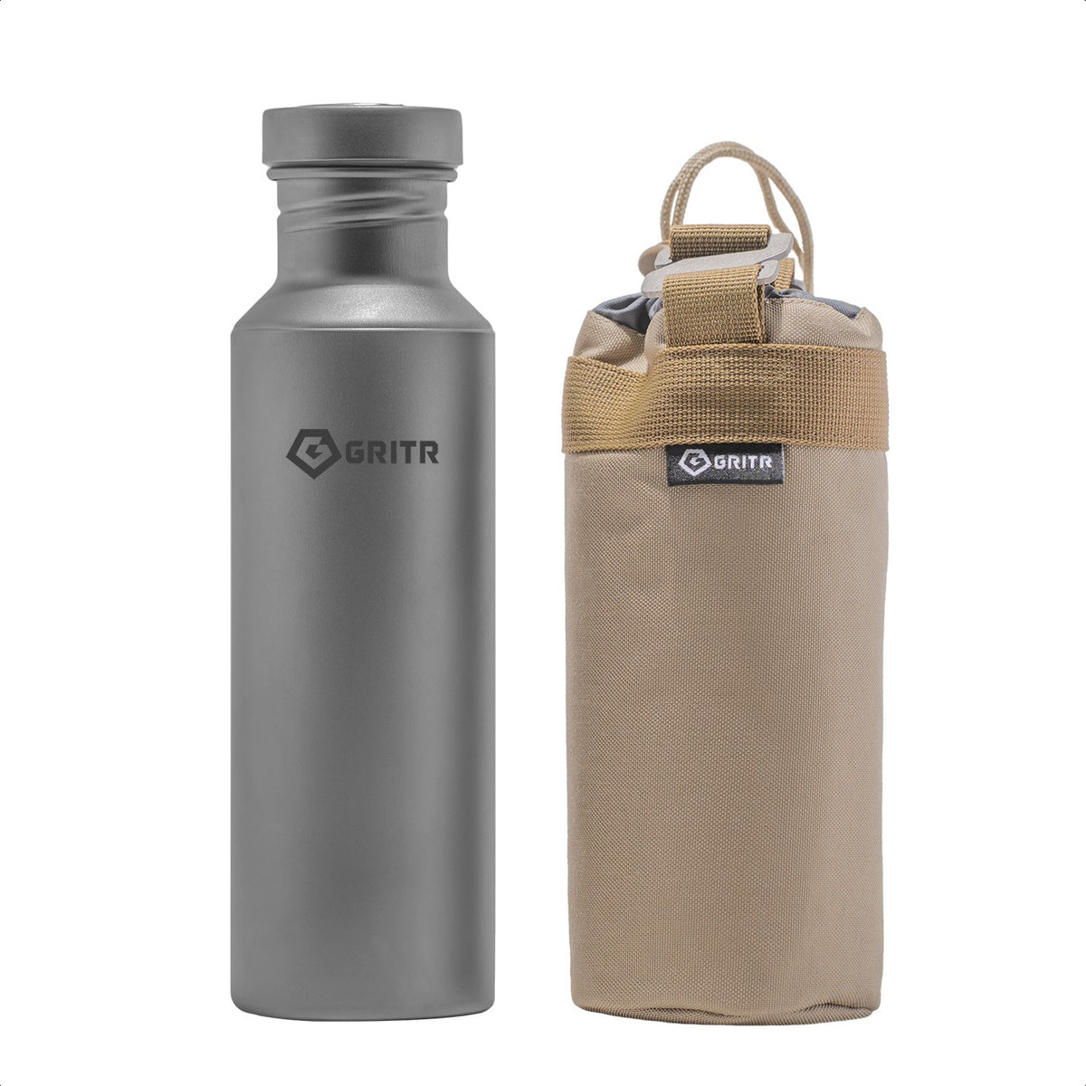 Titanium Reusable Water Bottle 24oz Leakproof Sport Hydration Bottle
