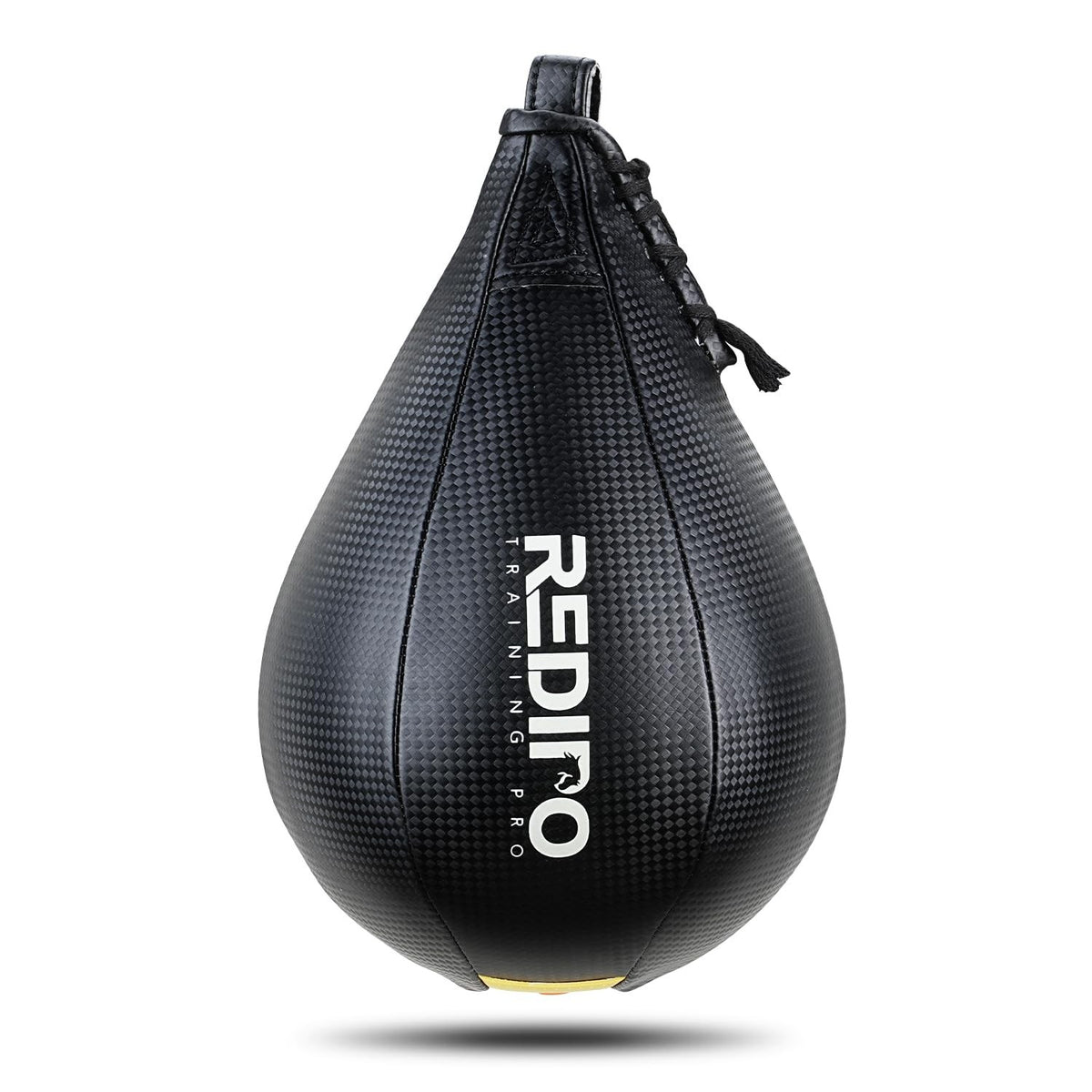 Redipo 10-Inch PU Leather Speed Boxing Bag for Reflex Training - Black
