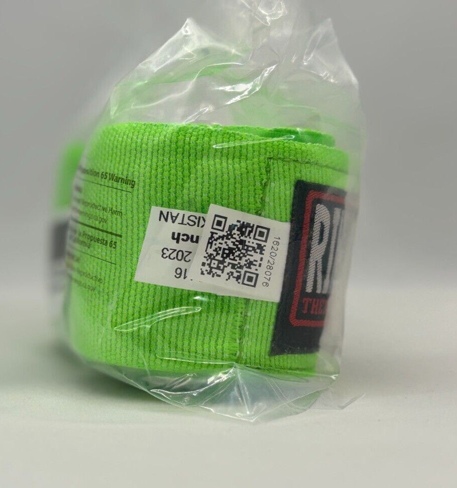 Mexican Style Boxing Hand Wraps 180" for MMA & Boxing Support - Green