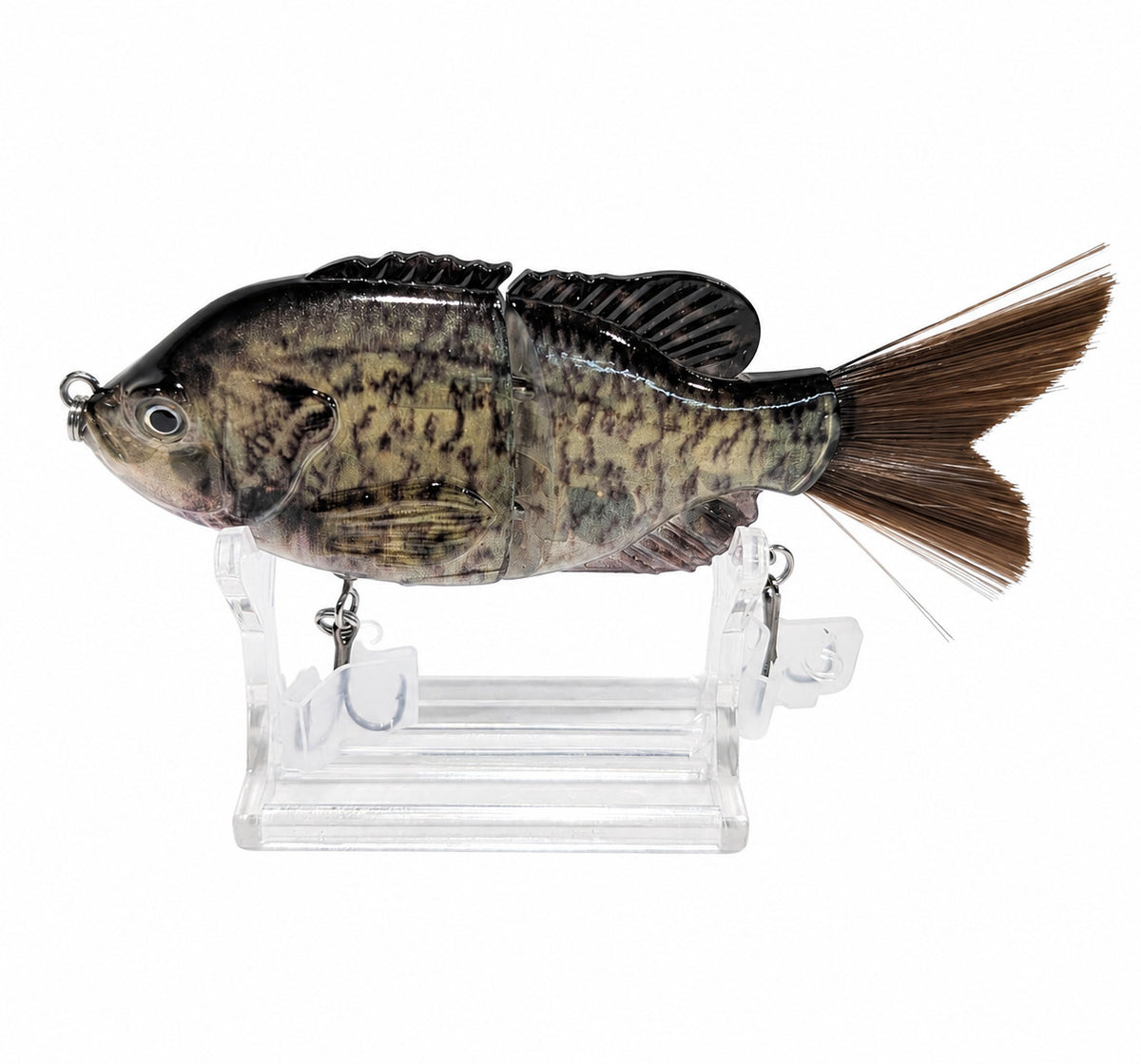 Jointed Sunfish Glide Bait for Bass Fishing - 3 Pack