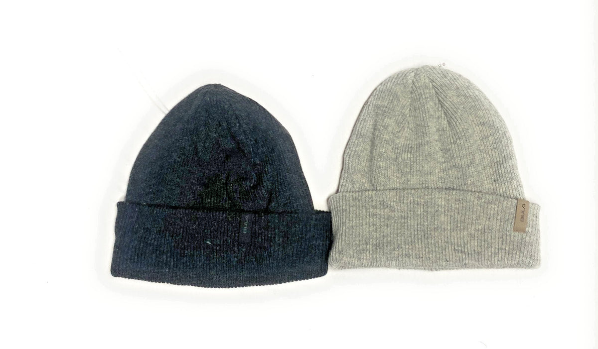 Unisex Wool Blend Beanie Hat - Warm Winter Hat for Men and Women