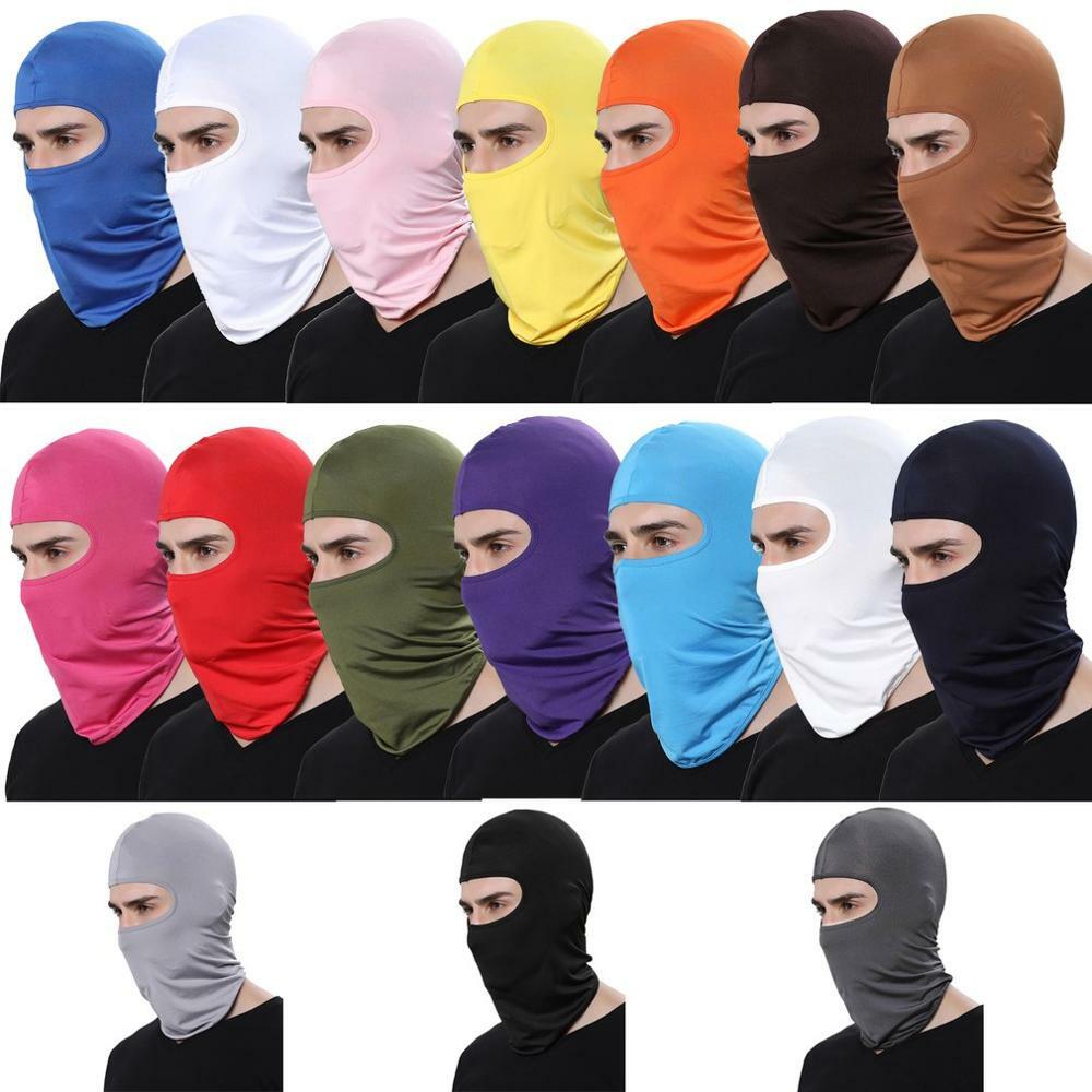 Breathable UV Protection Arm Sleeves & Balaclava Face Mask for Outdoor Sports