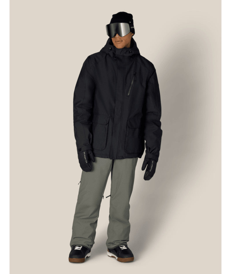 Men's Snow Pants Waterproof 2-Layer Shell Ski & Snowboard Pants Large