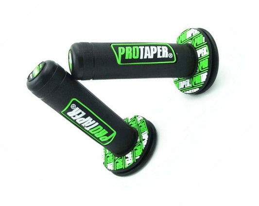 Pro Taper Handlebar Grips Green/Black for ATV BMX Mountain Bike Scooter