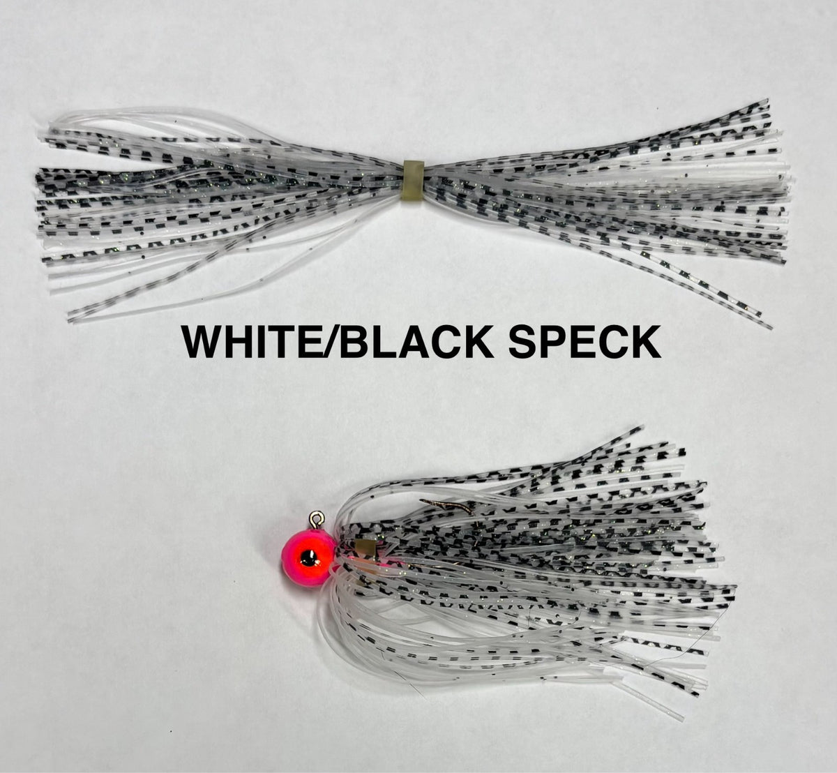 Fishing Lure and Jig Bait Skirt Set - 10 Pack, 50 Strands, 6 Colors
