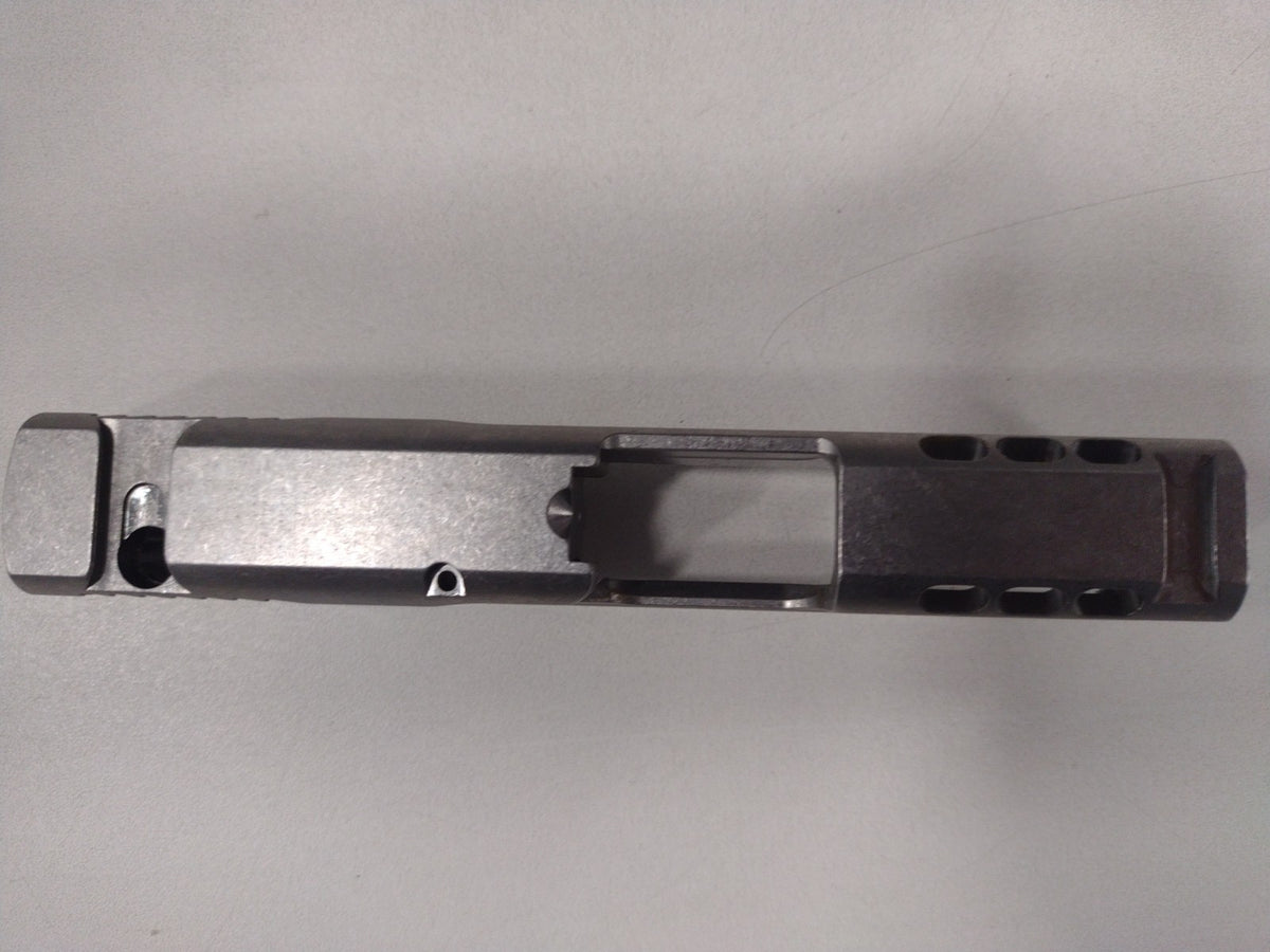 Smith & Wesson M&P Shield 3.1 Performance Center Bare Striped Slide - Fits 9mm & 40S&W