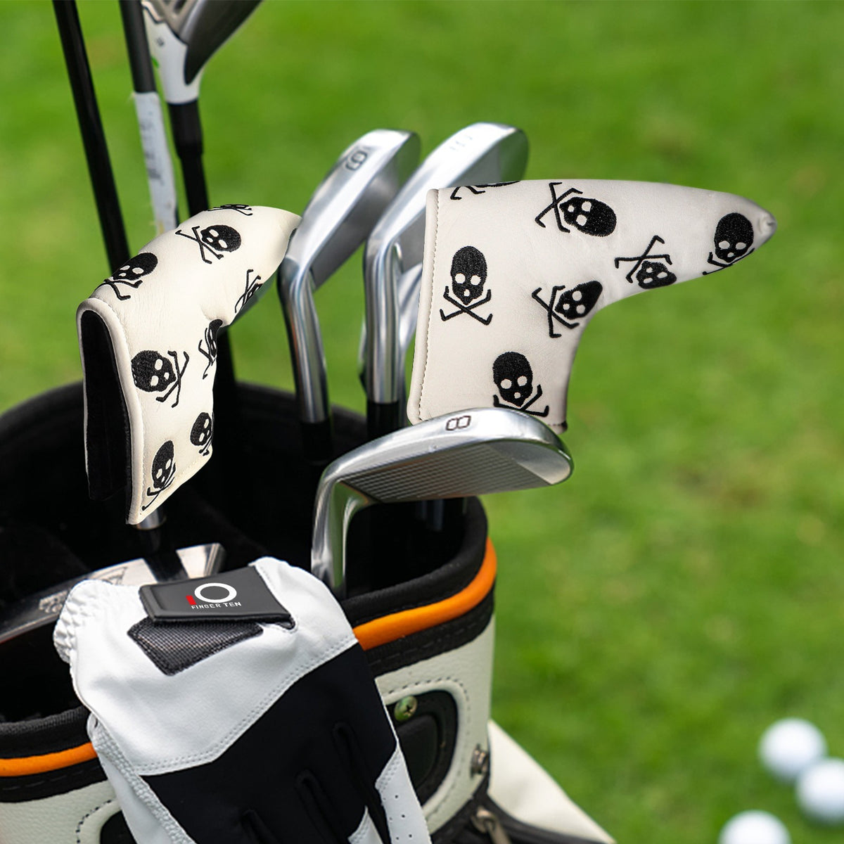 Golf Putter Head Cover Blade Style Fits All Clubs - Multiple Variants