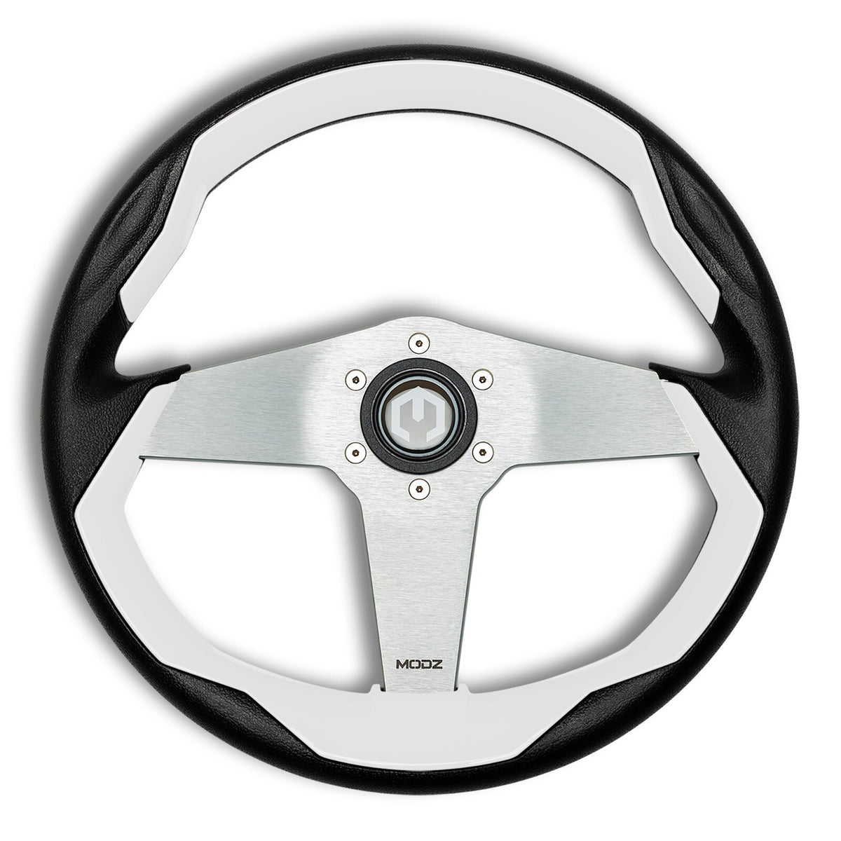 Golf Cart Steering Wheel Kit with Adapter - Custom Colors for Club Car, EZGO, Yamaha