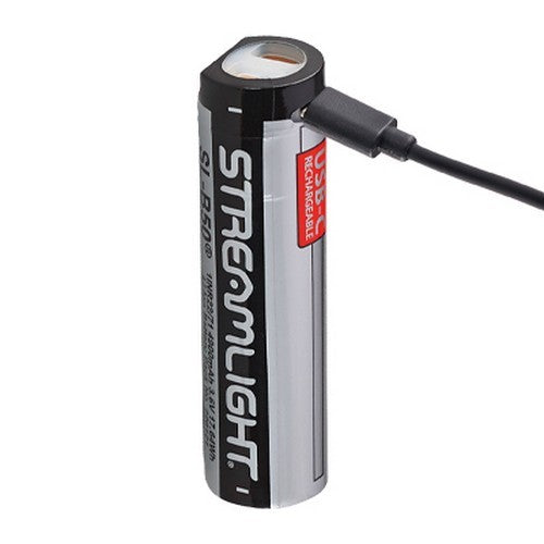 Rechargeable Li-ion USB-C Battery Pack for Streamlight Flashlights - 4900mAh