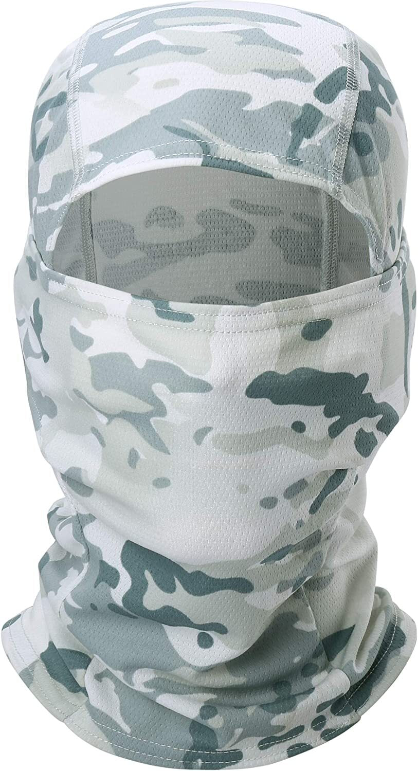Military Camo Balaclava Mask Unisex Tactical Headwear for Outdoor Activities