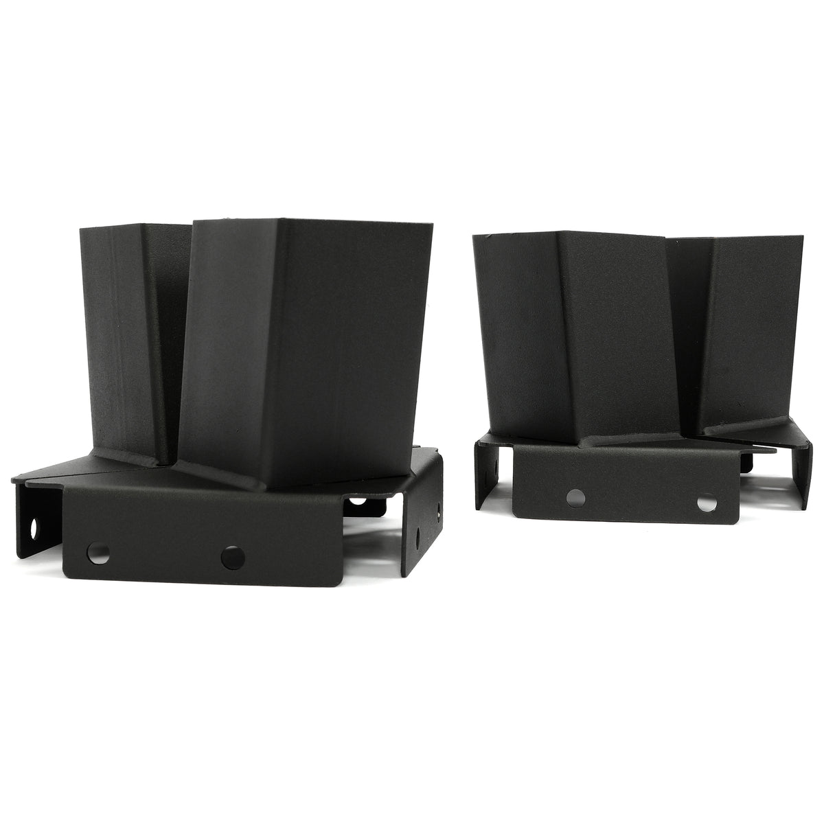 Heavy Duty Deer Elevator Brackets 4 Pack - Powder Coated Steel for Tree Stands