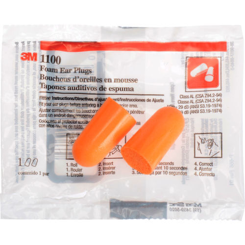 Disposable Foam Ear Plugs Noise Reduction NRR 29 for Sleep & Shooting