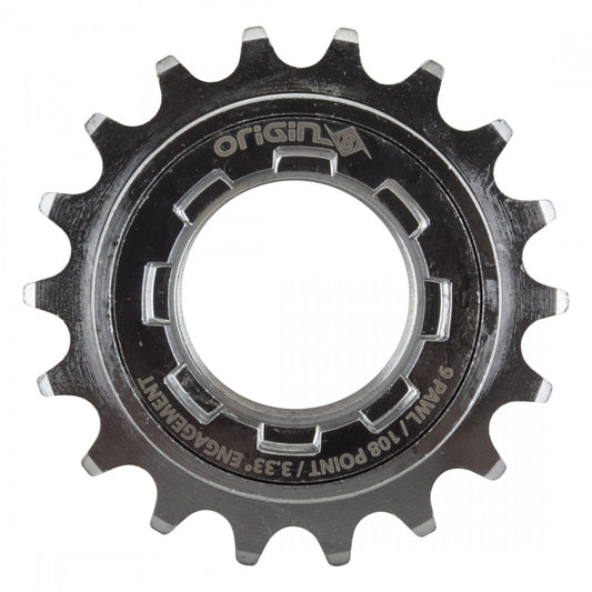 18T Single Speed Freewheel for Bikes Chrome 1.37x24TPI Performance