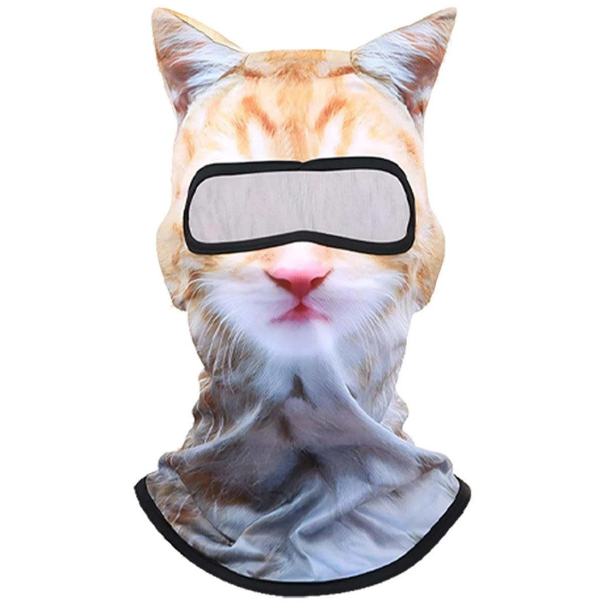 3D Cat Ski Balaclava Face Mask Ears Cute Animal Ski Mask