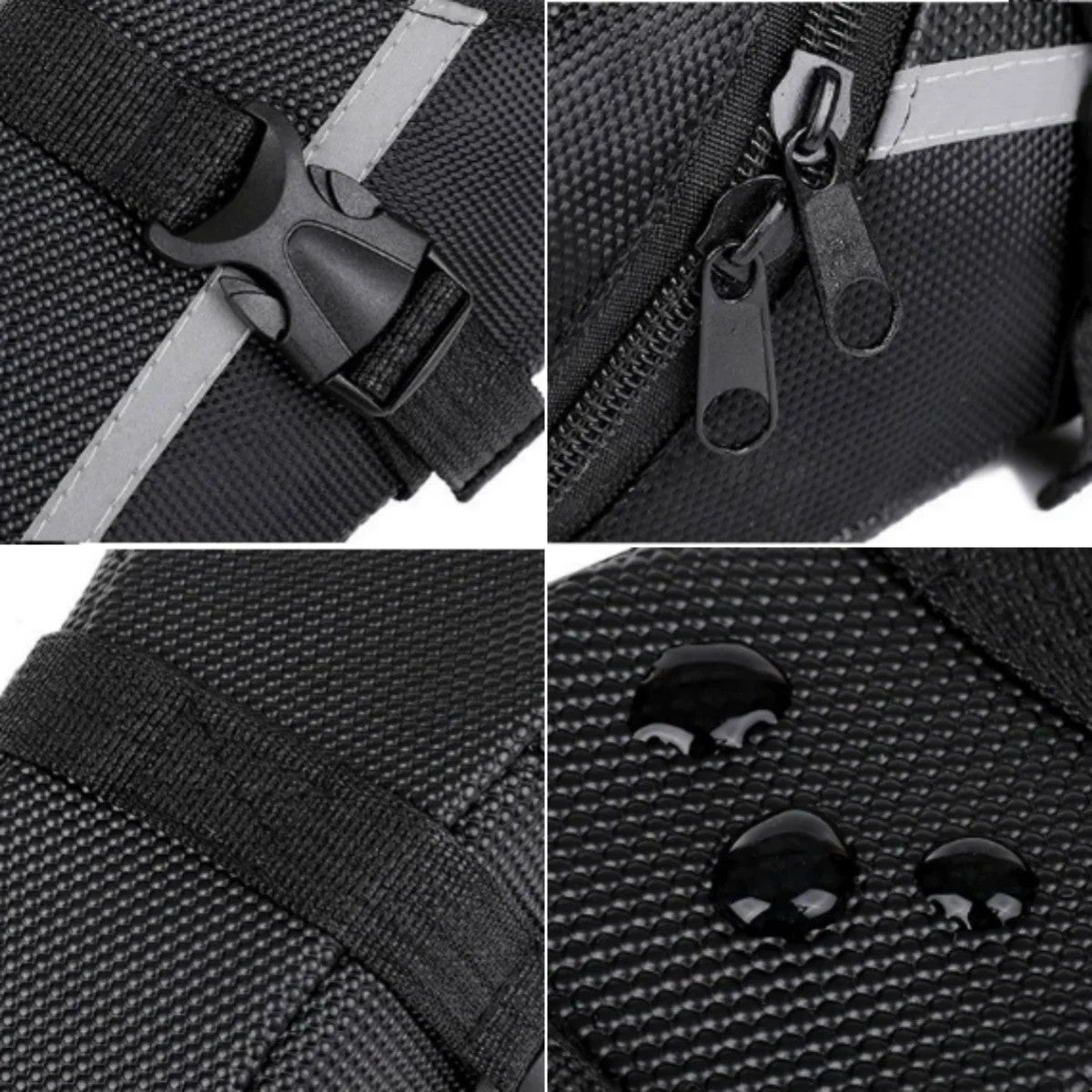 Waterproof Cycling Saddle Bag Reflective Seat Bag for MTB Road Gravel Bikes