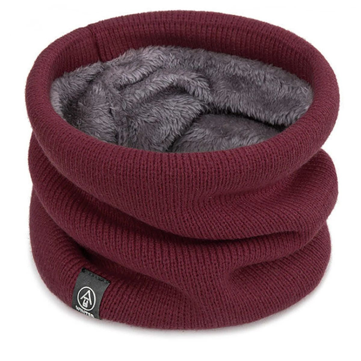 Unisex Winter Neck Warmer Gaiter - Windproof Fleece Face Mask & Scarf