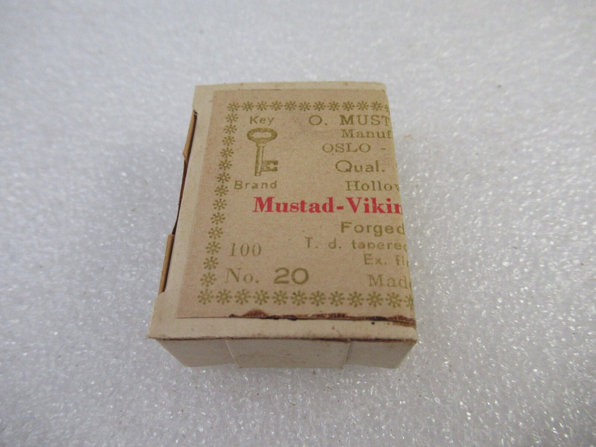 100 Pack Small Fish Hooks for Fly Tying - Size 20 Bait Hooks