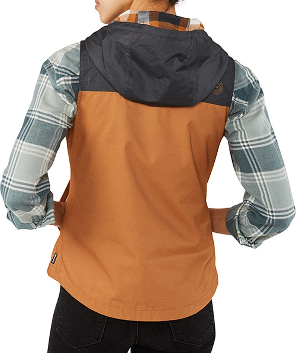 Lightweight Flannel Lined Vest for Women - Medium Ginger