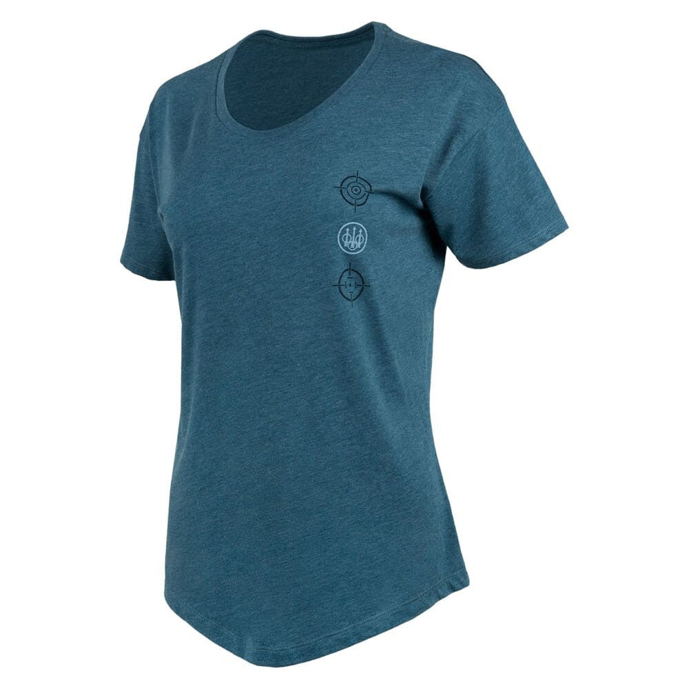 Beretta Ranger Women's Steel Blue Heather T-Shirt - Casual Outdoor Top