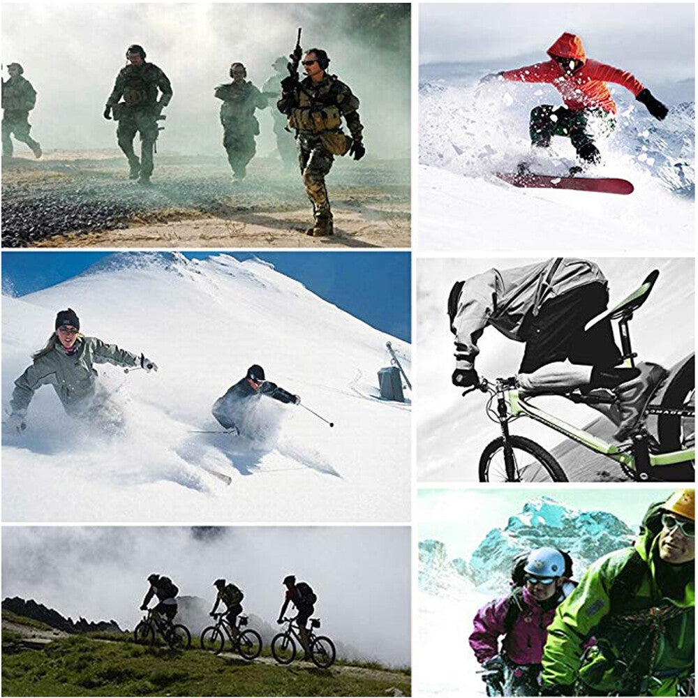 Unisex Thermal Windproof Full Face Mask for Motorcycle Ski Outdoor Winter