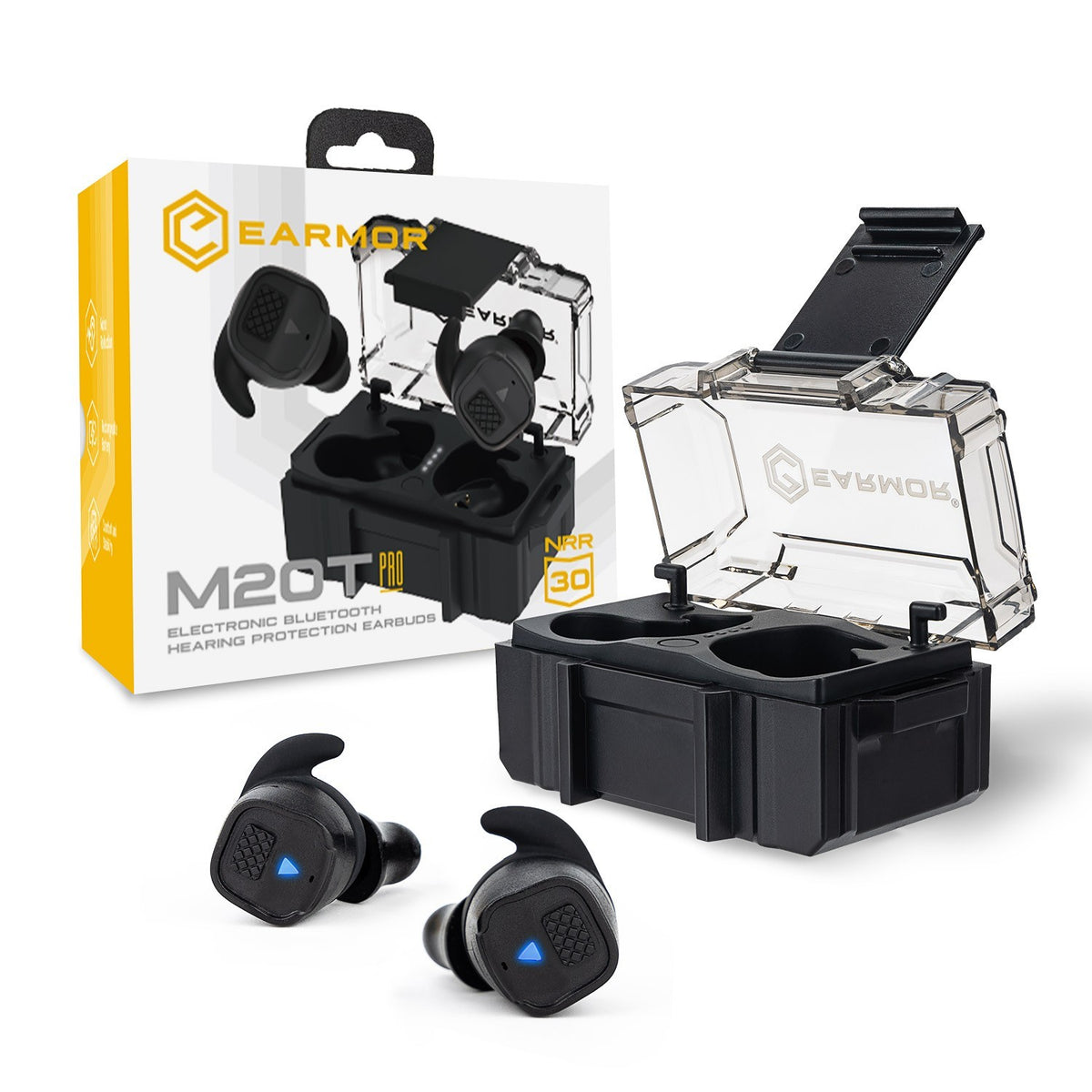 Electronic Shooting Ear Protection Bluetooth NRR 30dB for Range & Hunting