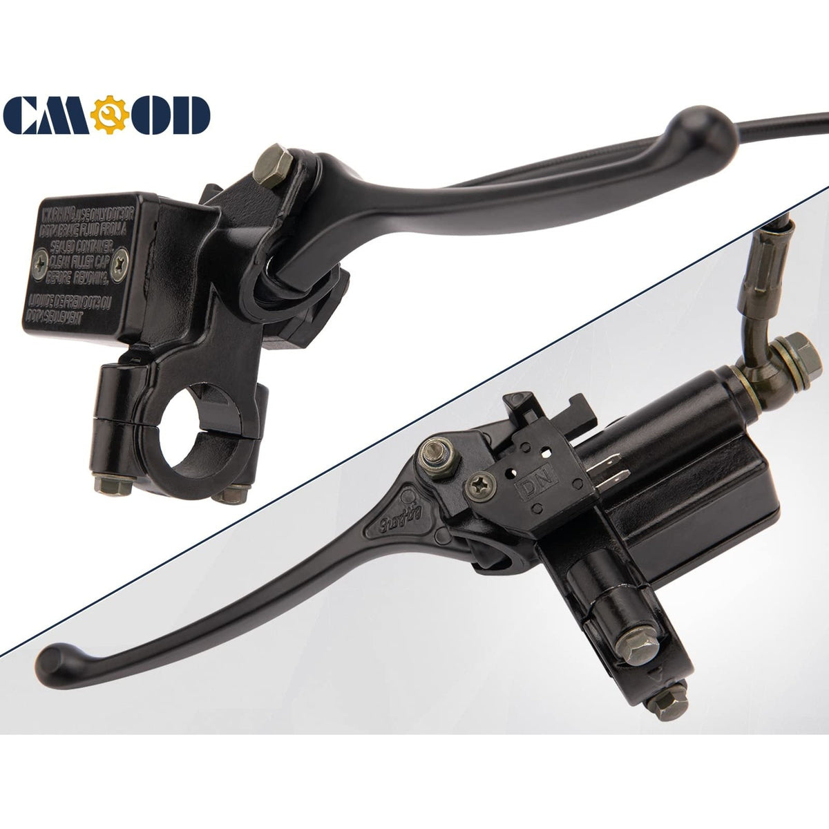 Front Disc Brake Master Cylinder Caliper Kit for 50cc-125cc Pit Bike - 1100mm Hose