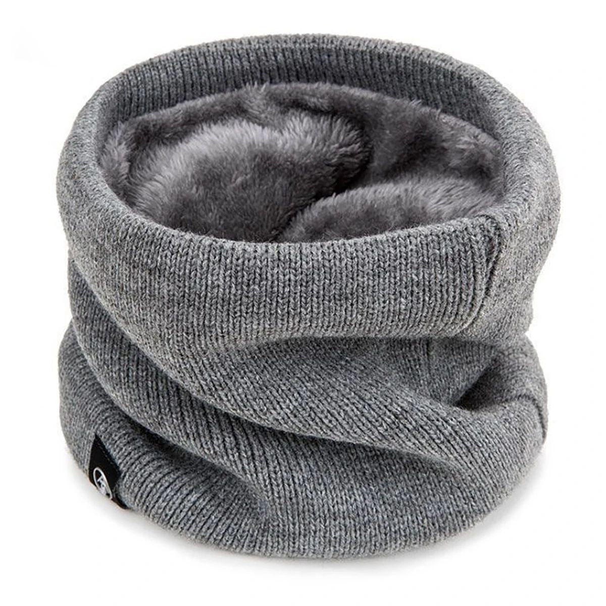 Unisex Winter Neck Warmer Gaiter - Windproof Fleece Face Mask & Scarf