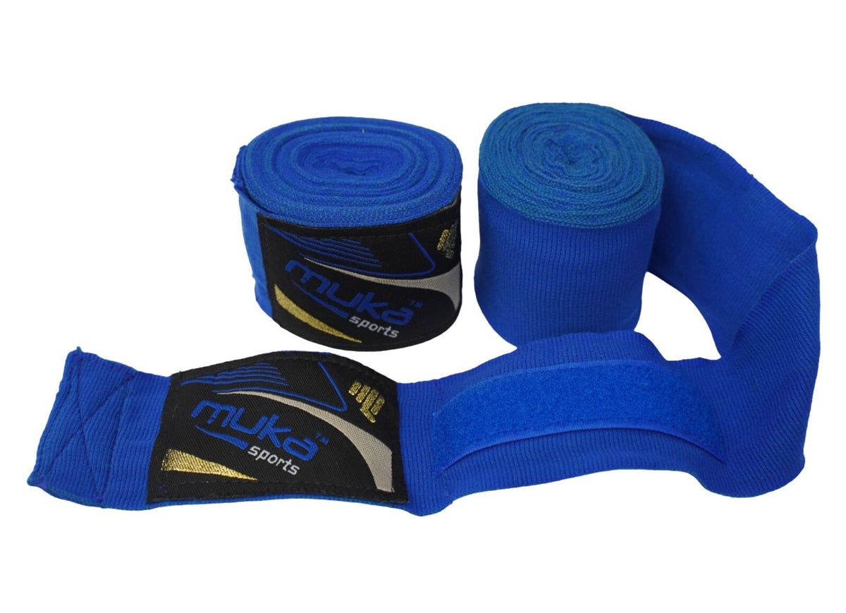 Boxing Hand Wraps 180" Elasticated Protectors for MMA Muay Thai Training Pair
