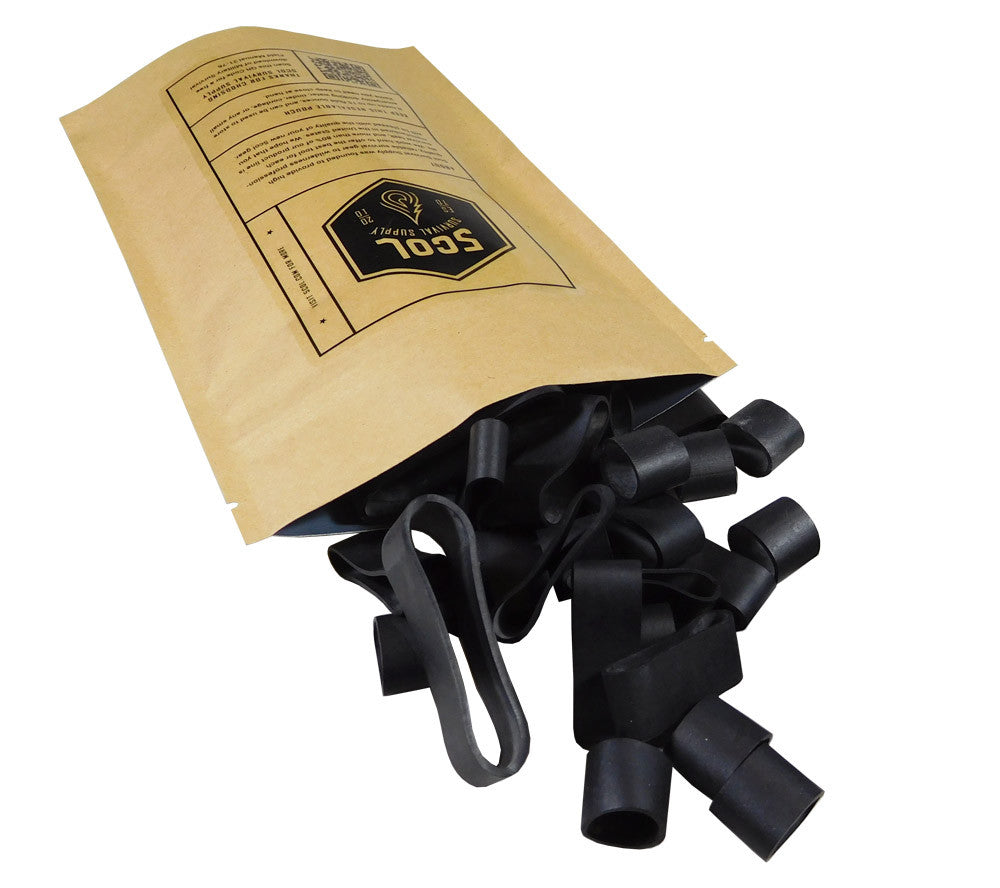 Heavy Duty EPDM Rubber Bands Small, Medium & Large Pack for Survival & Camping