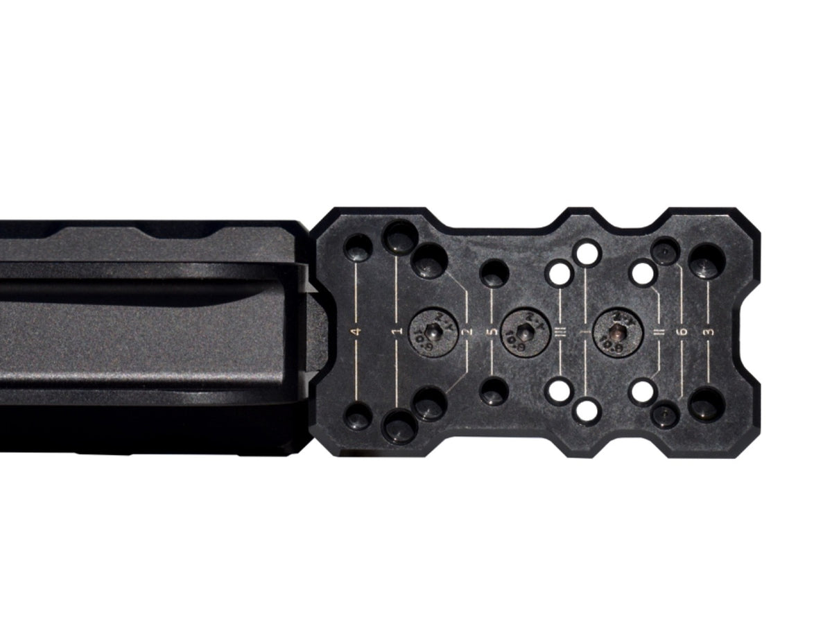 High-Strength Alloy Steel Micro Red Dot Plate with Carry Base