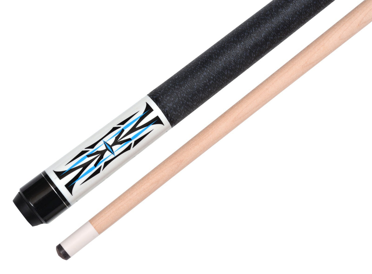 Short Maple Pool Cue Stick 48" 19 oz – Hardwood Canadian Maple, 5/16x18 Steel Joint