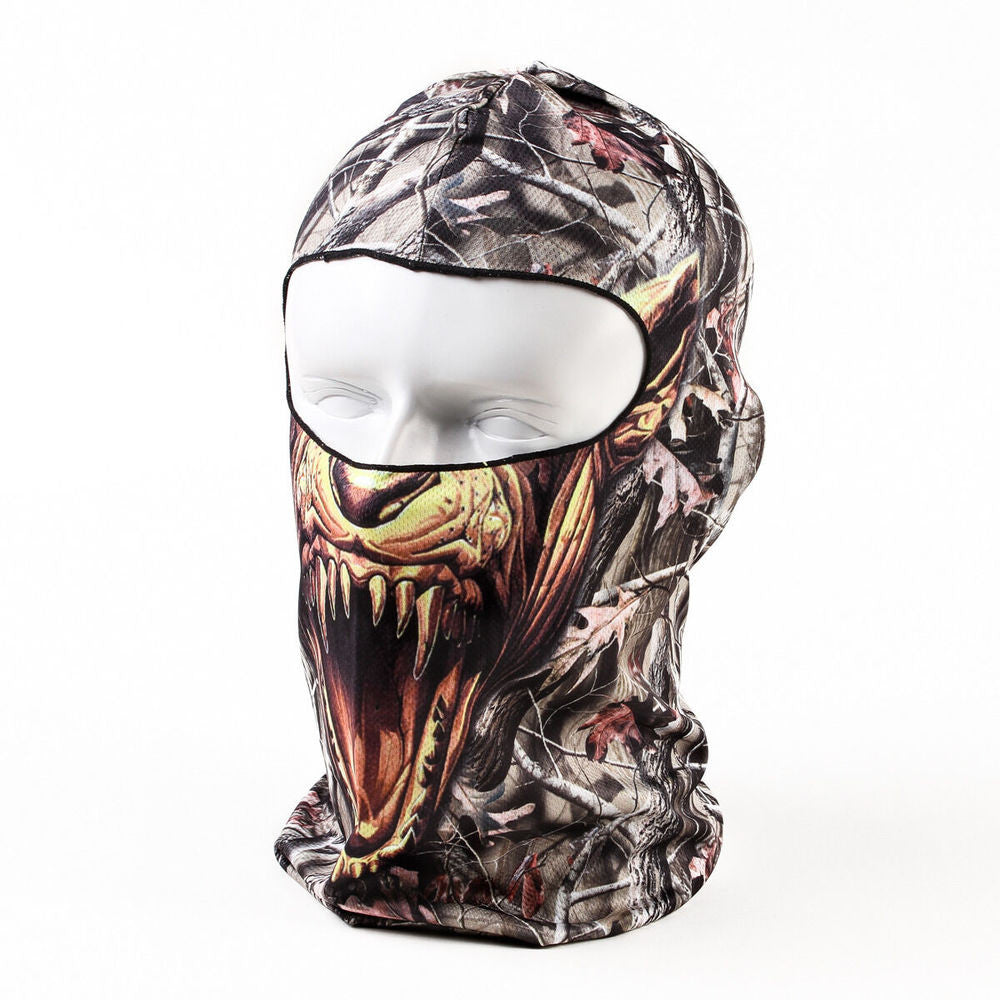 Full Face Mask UV Protection Ski Hood Tactical Balaclava for Men Women