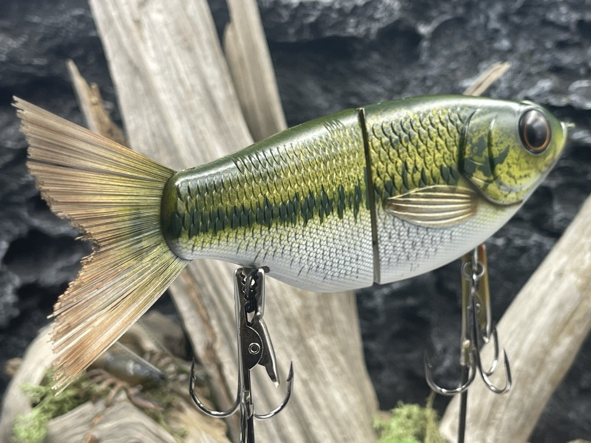 7-Inch Soft Plastic Fishing Bait Shad Lure - 2.4oz Glider Bait