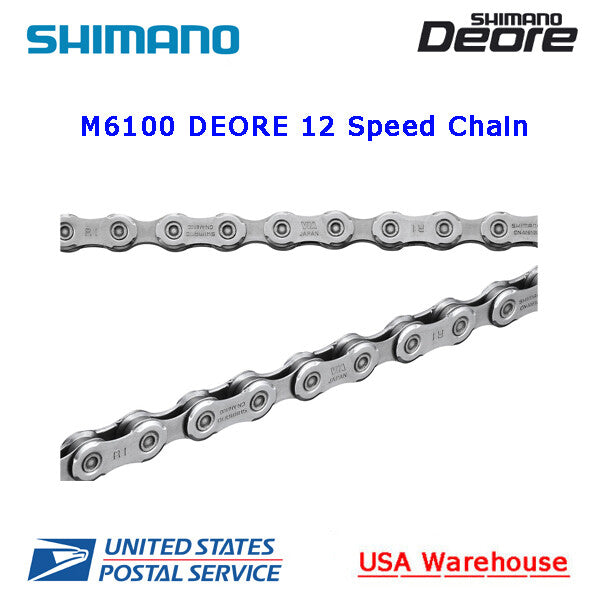 Shimano 12-Speed MTB Chain CN-M6100 118 Links with Quick Link