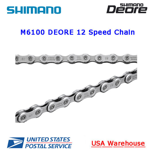 Shimano 12-Speed MTB Chain CN-M6100 118 Links with Quick Link
