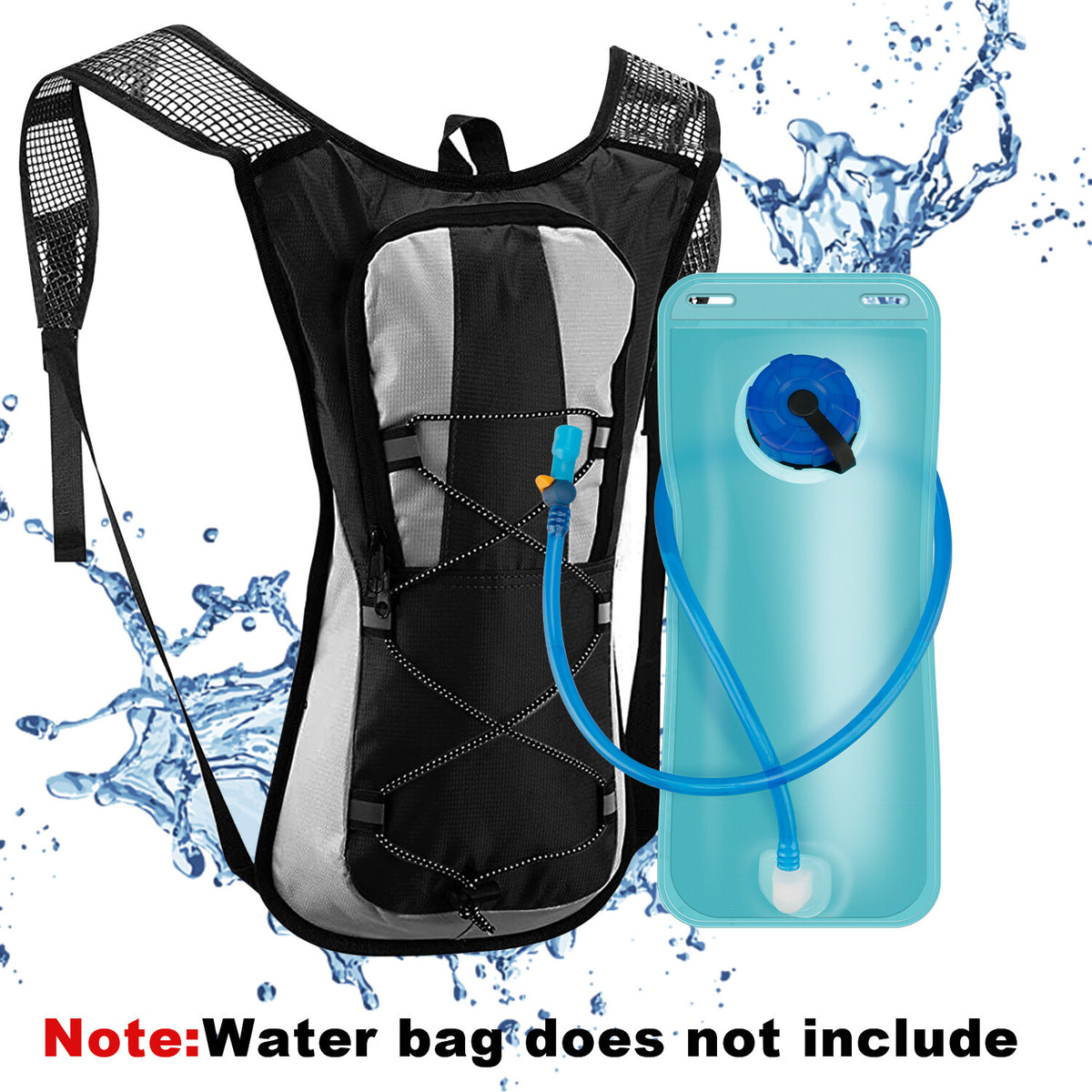 2L Outdoor Hydration Pack Backpack for Running & Hiking