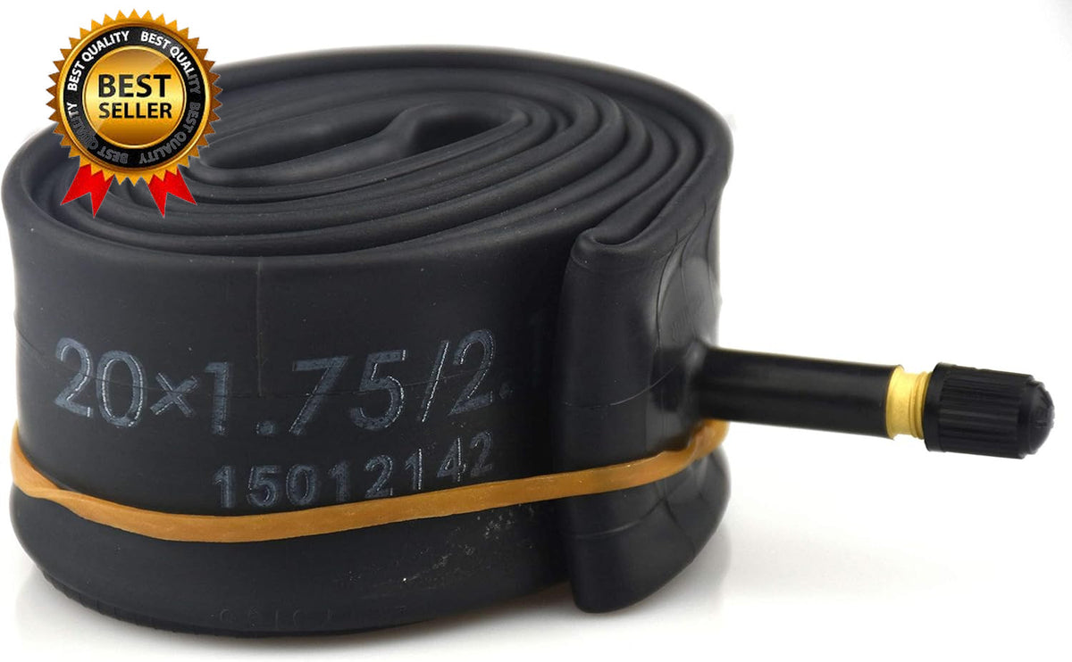 20 Inch Bicycle Inner Tubes 2 Pack for MTB BMX Cruiser 1.75-2.125