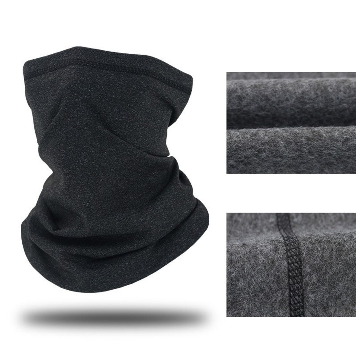 Winter Fleece Face Mask & Neck Gaiter Pack - Windproof & Soft