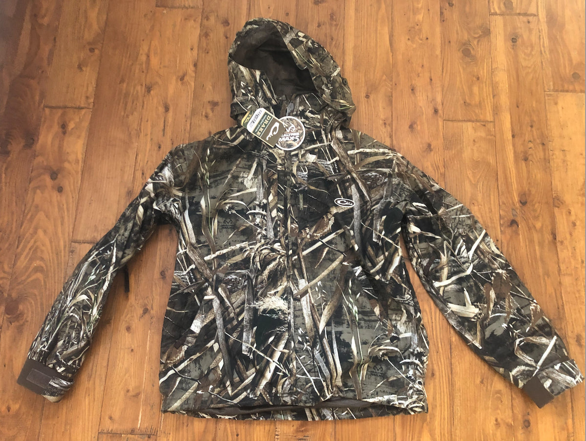 Waterproof Hunting Jacket with Vented Underarms - Max 5 Camo, Full Zip