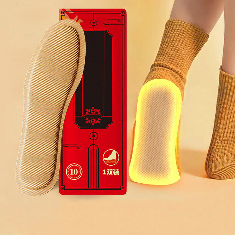 Self Heating Insoles Winter Thermostatic Warm Foot Heaters - 1 Pair to 10 Pairs